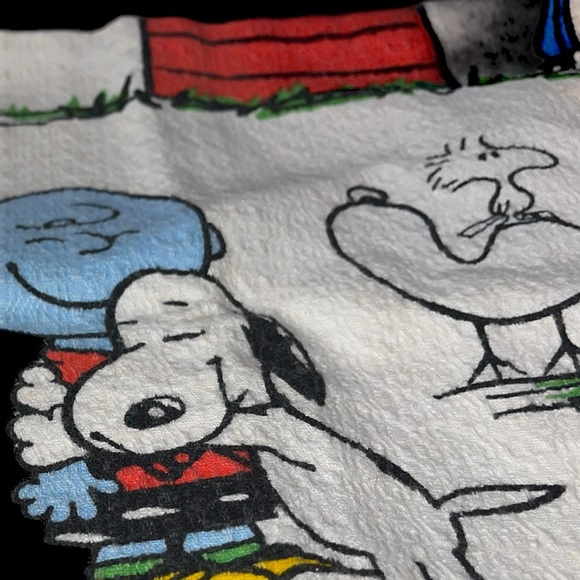 Peanuts 3 Throw Pillow Covers Up Cycled “Happiness is being one of the gang” - Picture 5 of 7